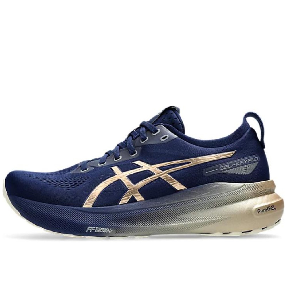 Gel Kayano 31 Platinum Blue Expanse Champagne