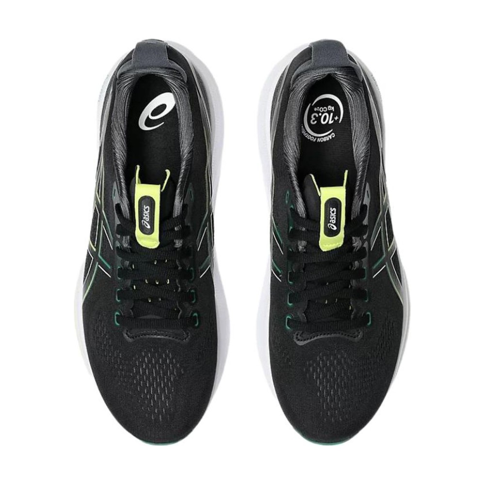 Gel Kayano 32 Black Jasper Green