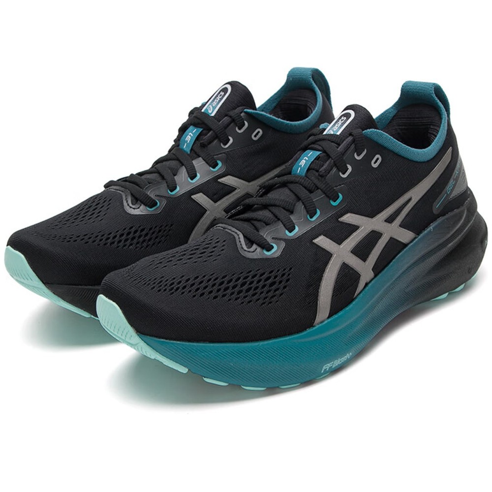 Gel Kayano 31 Abrasion Resistant Breathable Low Top Marathon Long Distance Running Shoes Men S Black Gray