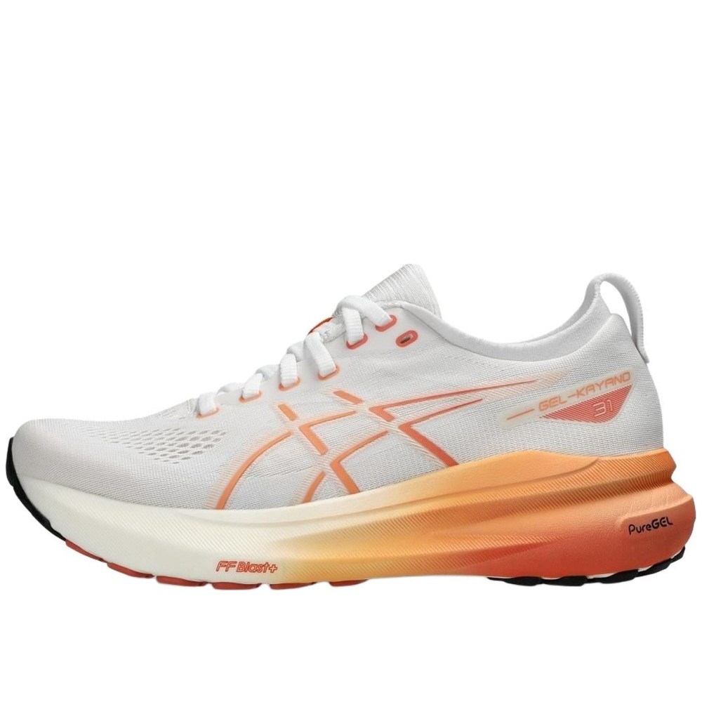 Gel Kayano 31 White Faded Orange Women S