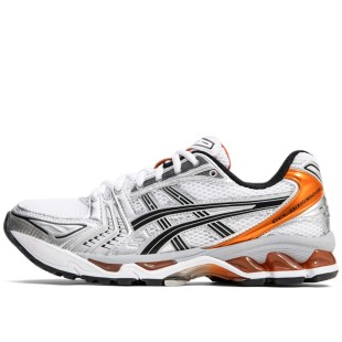 Gel Kayano 14 White Piquant Orange