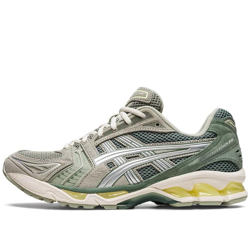 Gel Kayano 14 Olive Grey Pure Silver