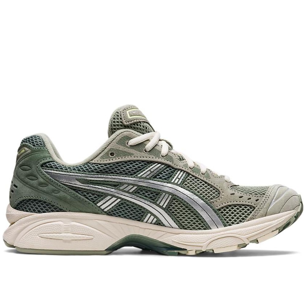 Gel Kayano 14 Olive Grey Pure Silver