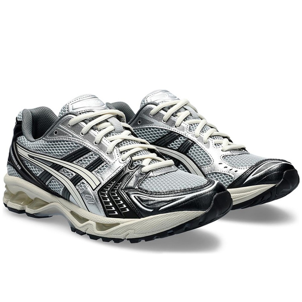 Gel Kayano 14 Black Glacier Grey Silver