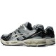 Gel Kayano 14 Black Glacier Grey Silver