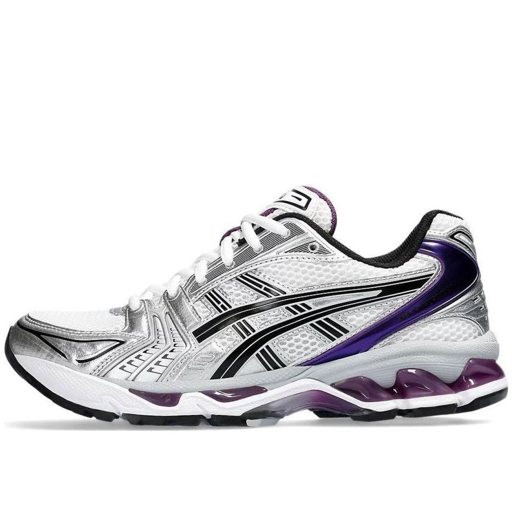Gel Kayano 14 White Dark Grape Women S