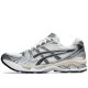 Gel Kayano 14 Low Top Gel Cushioning Gel Casual Running Shoes Unisex Silver White