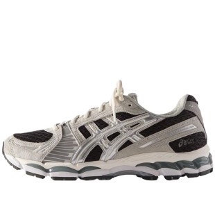Kith X Asics Gel Kayano 12 1 Abrasion Resistant Low Top Casual Running Shoes Unisex Gray Black