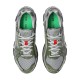 Up There X Asics Gel Kayano 12 1 Abrasion Resistant Slip Resistant Low Top Running Shoes Unisex Light Gray Green