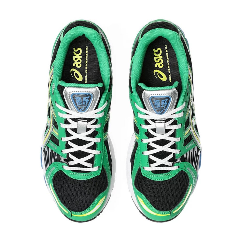 Gel Kayano 12 1 Running Shoes Casual Green Lace Up Platform Round Tip 1203a885 001