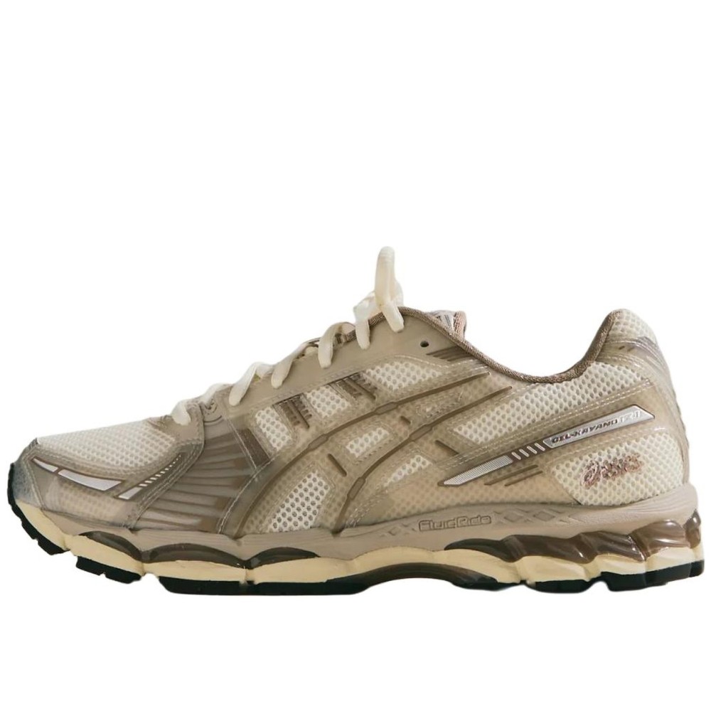 Kith X Asics Gel Kayano 12 1 Running Shoes Unisex Beige