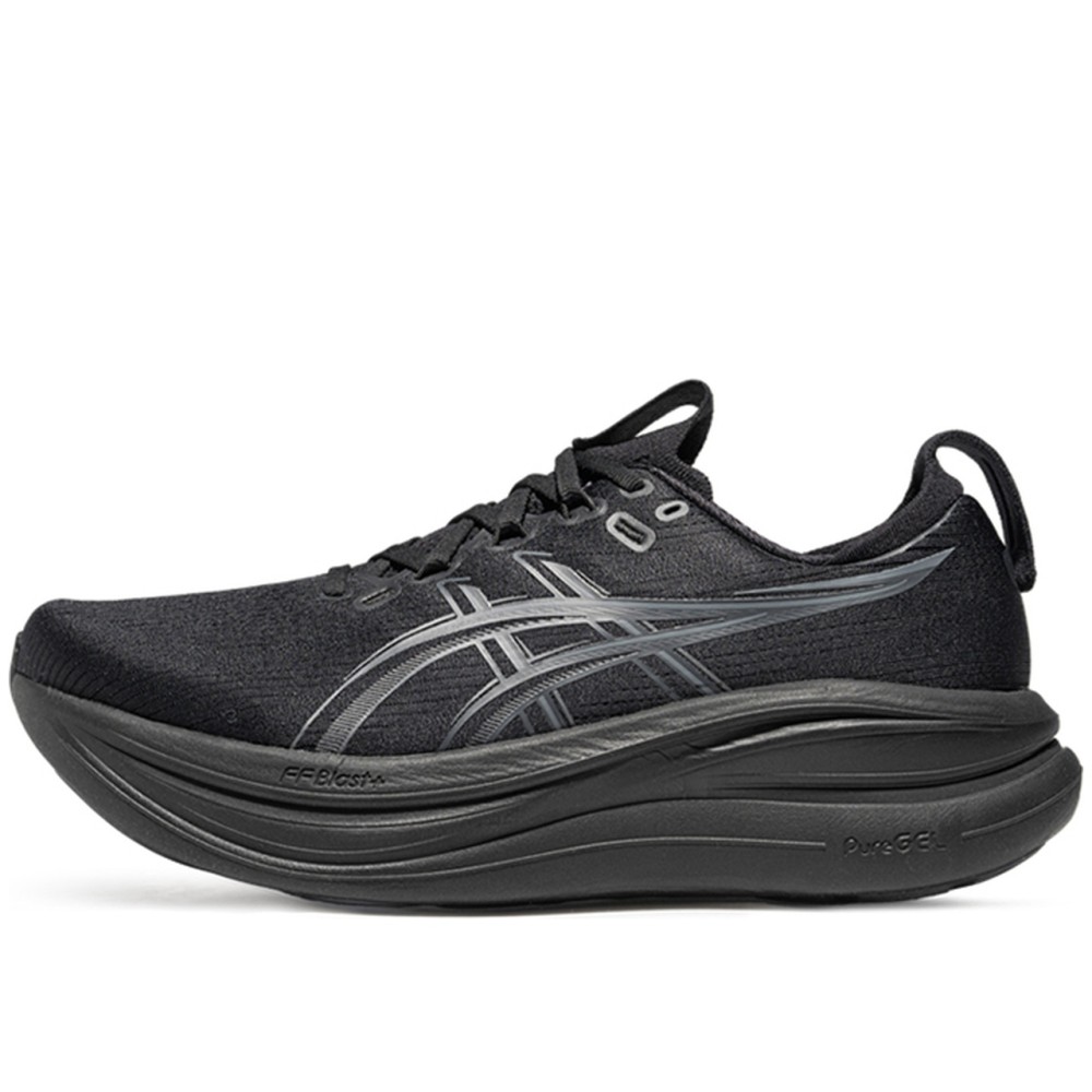 Running Shoes Black Lace Up Low Top Platform Rebound 1011c145 001