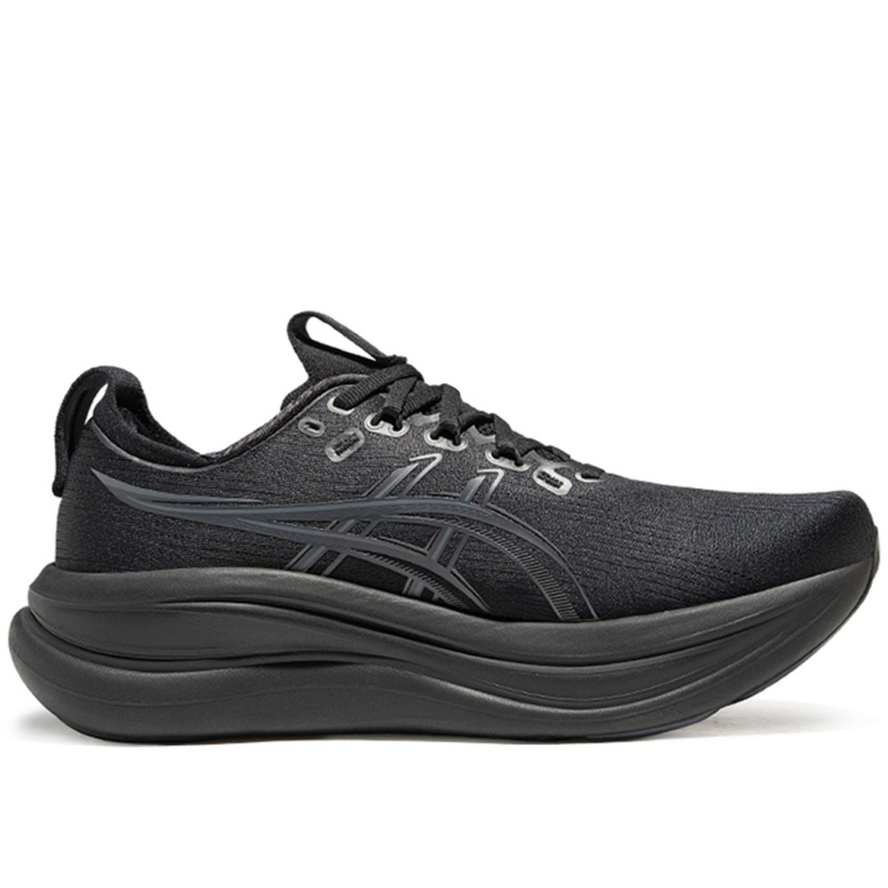 Running Shoes Black Lace Up Low Top Platform Rebound 1011c145 001