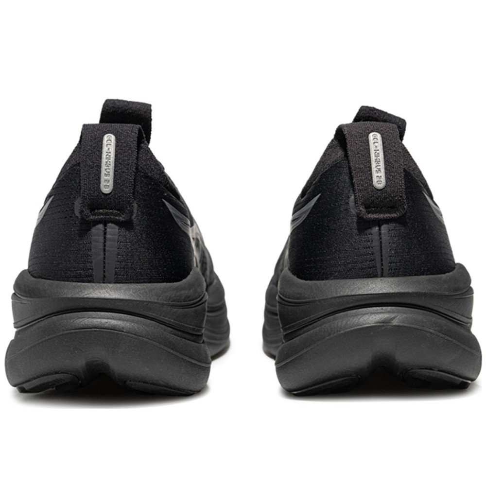 Running Shoes Black Lace Up Low Top Platform Rebound 1011c145 001