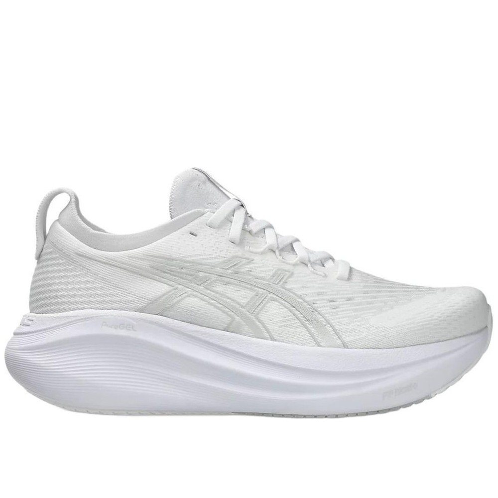 Gel Nimbus 27 White Glacier Grey Women S