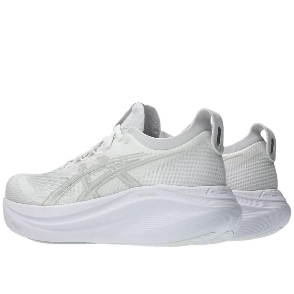 Gel Nimbus 27 White Glacier Grey Women S