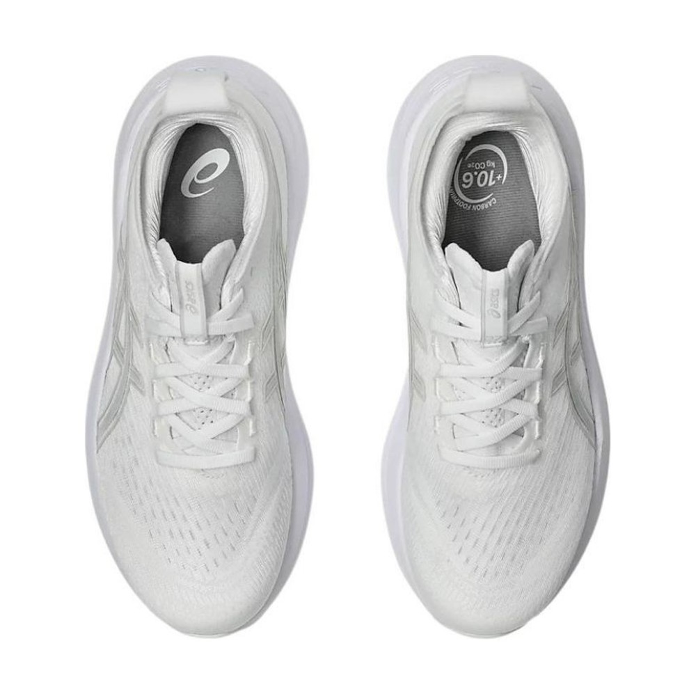 Gel Nimbus 27 White Glacier Grey Women S
