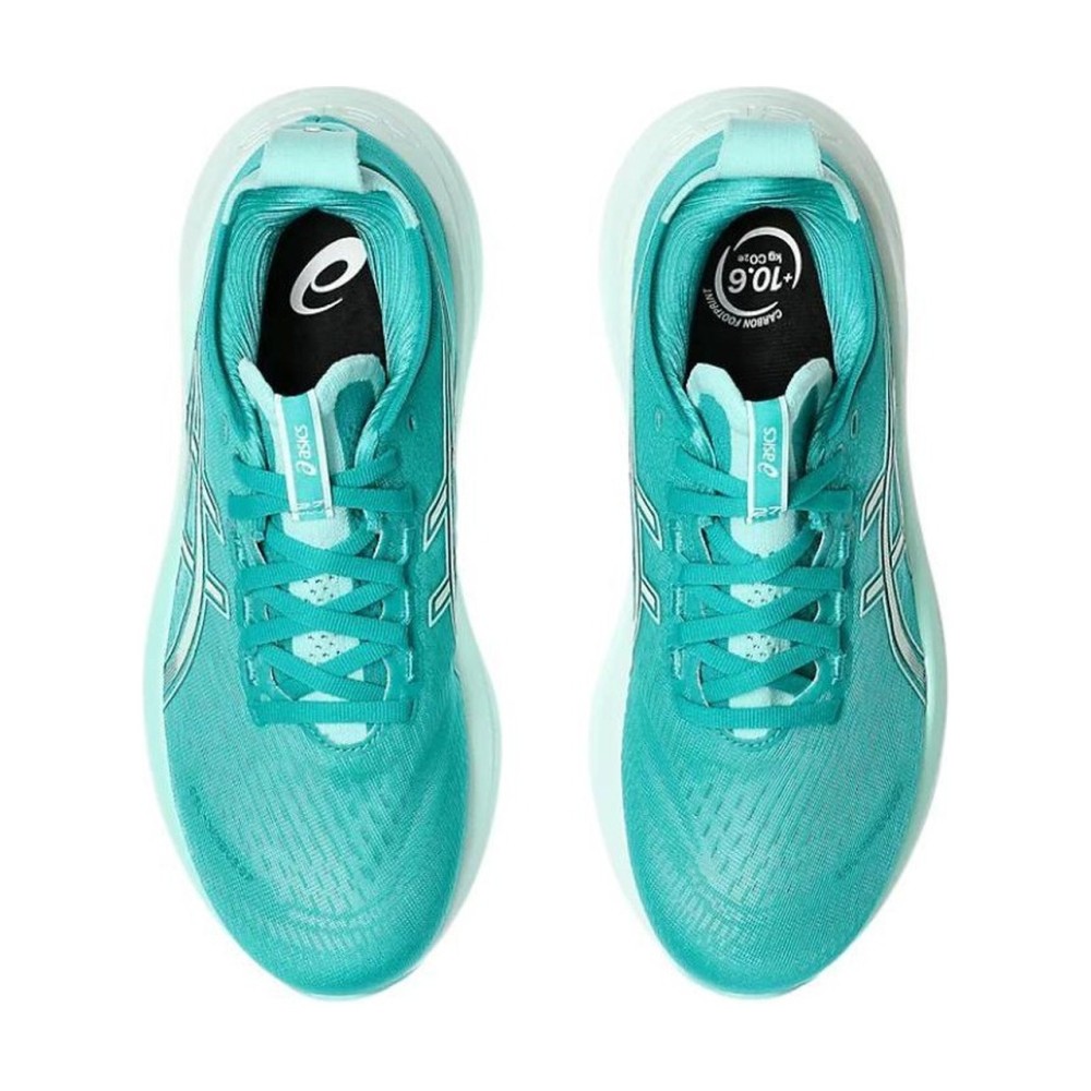 Gel Nimbus 27 Wave Teal Illuminate Mint Women S