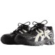 Kith X Asics Gel Nimbus 10 1 Abrasion Resistant Low Top Running Shoes Unisex Black Silver