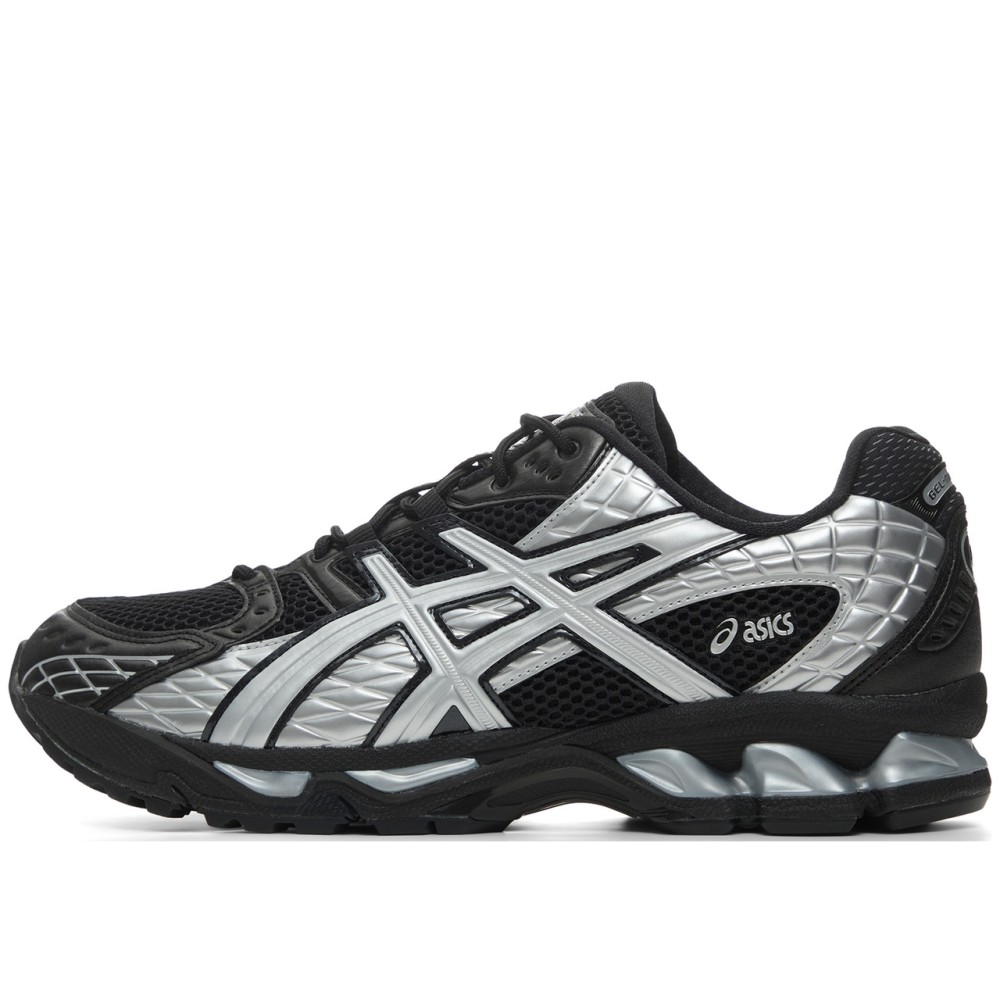 Gel Nimbus 10 1 Cushioning Support Low Top Casual Shoes Unisex Liquid Black Silver