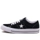 One Star Low Black Suede