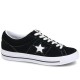 One Star Low Black Suede