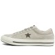 One Star Mens Beige Tropical Ox Trainers