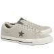 One Star Mens Beige Tropical Ox Trainers