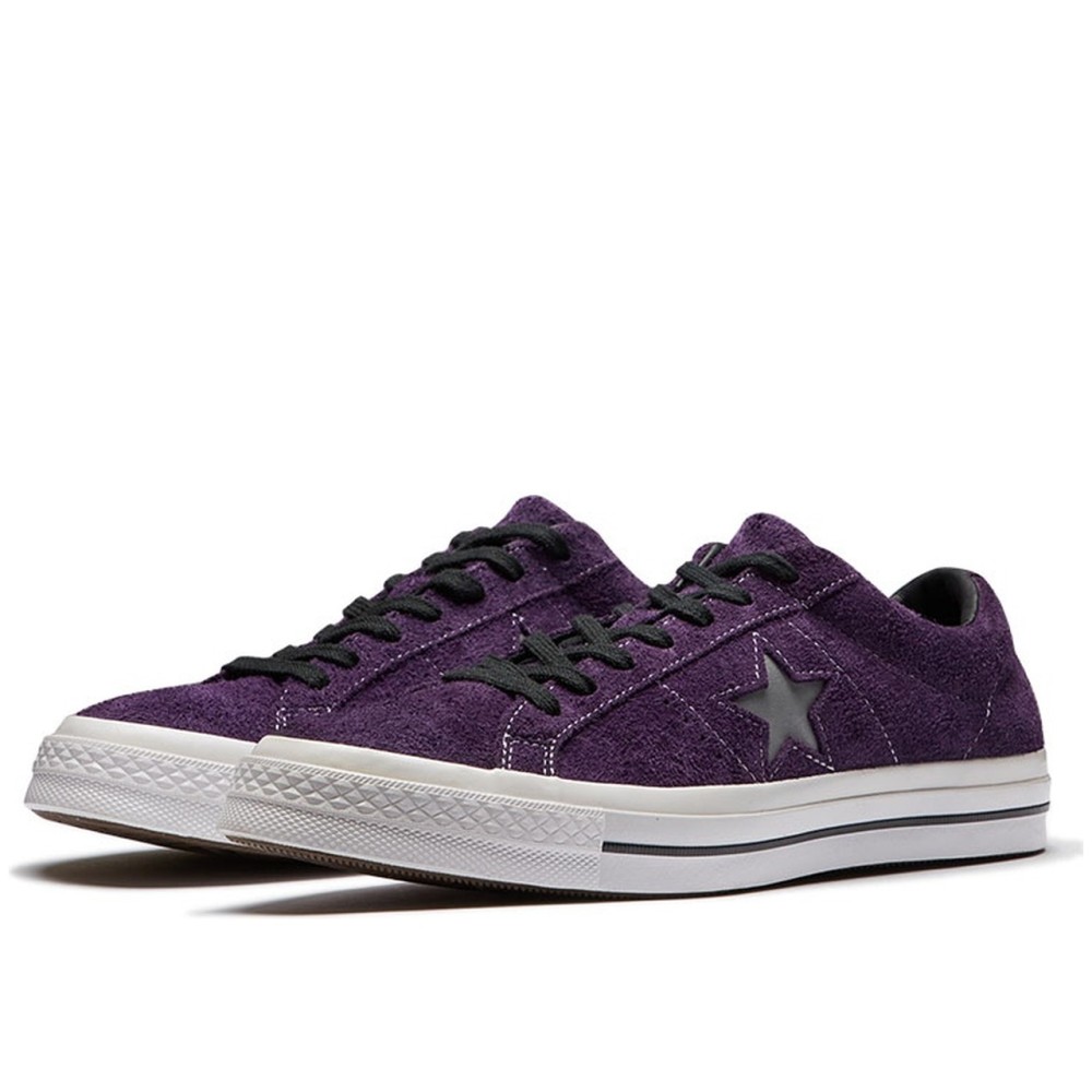 One Star White Purple