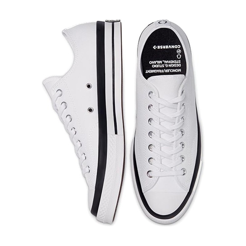 Fragment Design X Moncler X Chuck 70 Low White