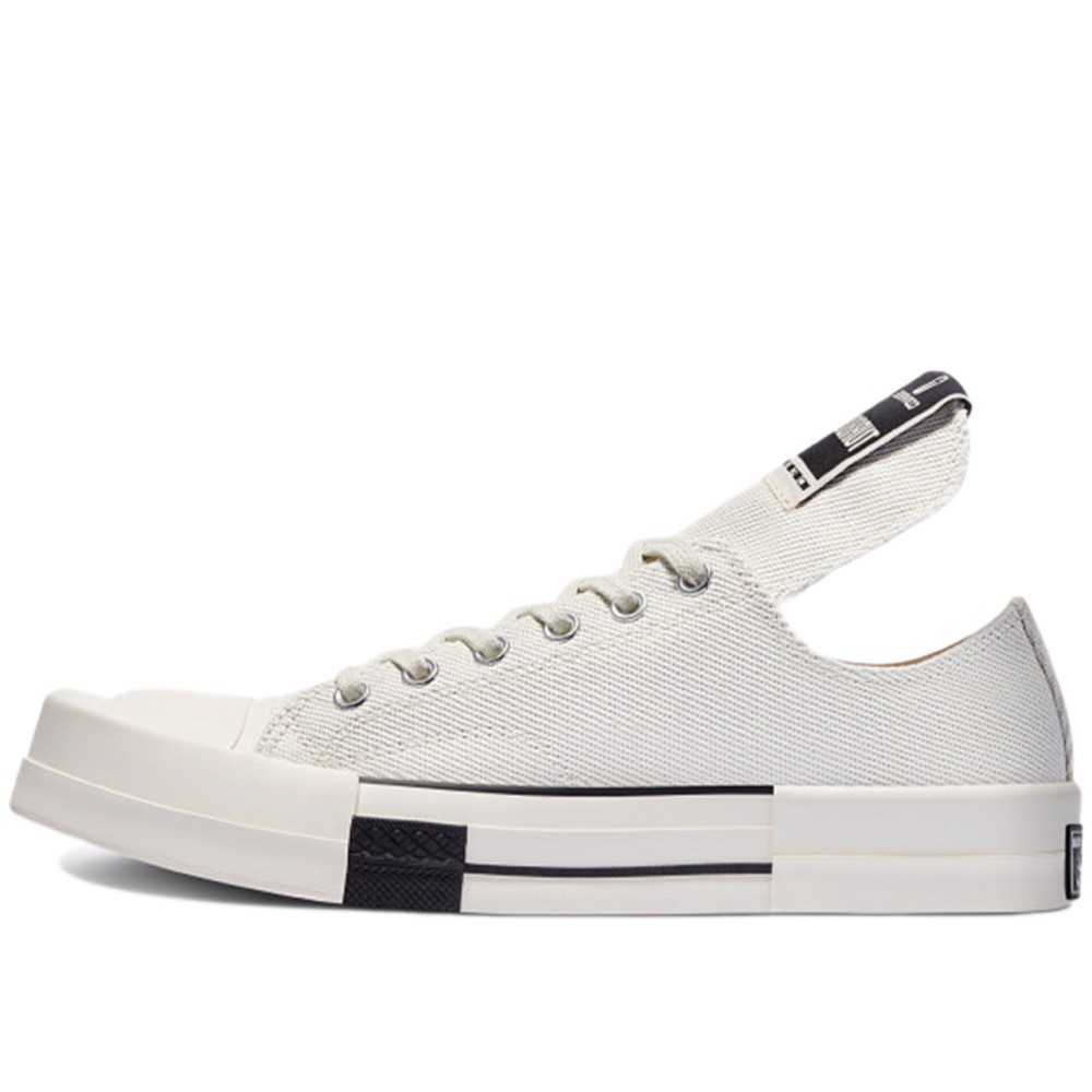 Rick Owens X Converse Turbodrk Chuck 70 Low Lily White