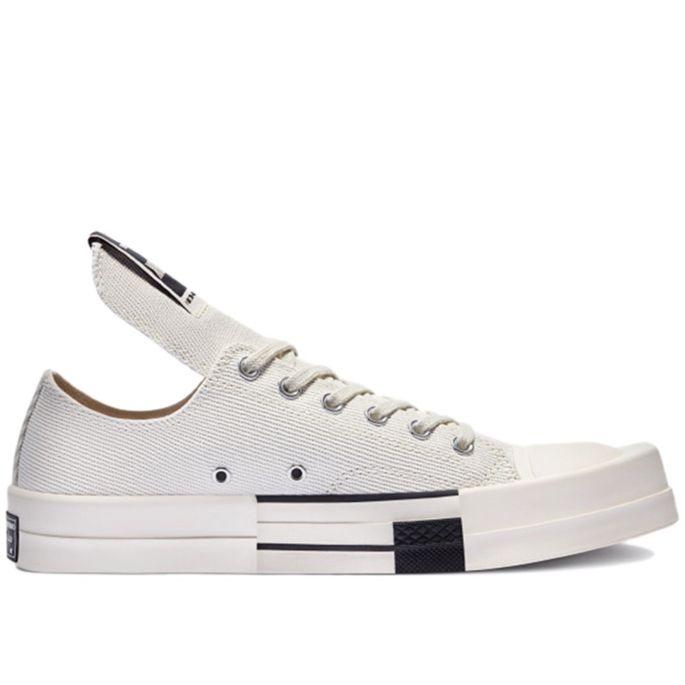 Rick Owens X Converse Turbodrk Chuck 70 Low Lily White