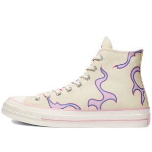 X Golf Le Fleur Chuck 70 Hi Pink Flames Sneakers