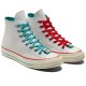 Chuck Taylor All Star 1970s White Teal Red
