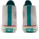 Chuck Taylor All Star 1970s White Teal Red