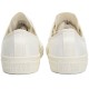 All Star Big Eyelets White Silk Bow Women