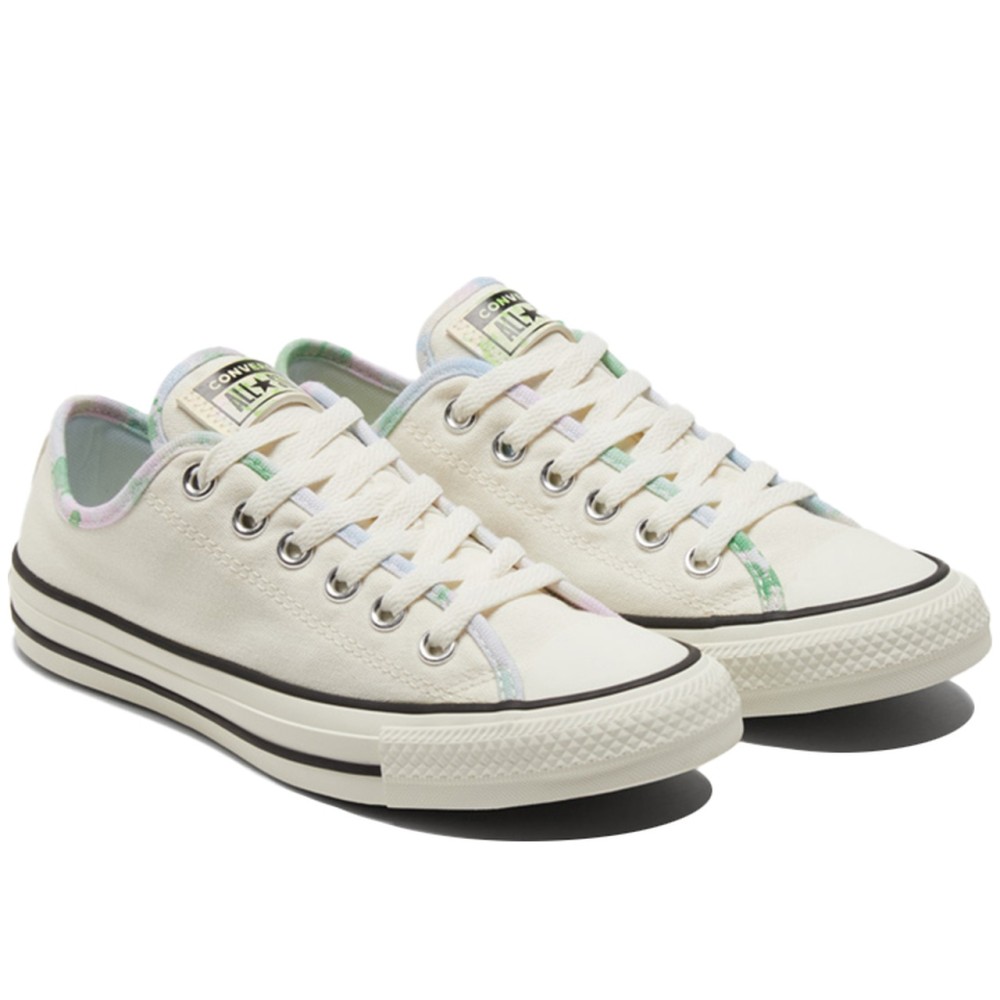 Chuck Taylor All Star Low Canvas Women Beige Multicolor