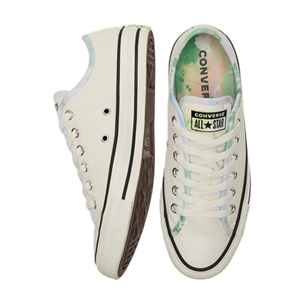Chuck Taylor All Star Low Canvas Women Beige Multicolor