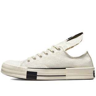 Rick Owens X Drkshdw Drkstar Chuck 70 Low Egret