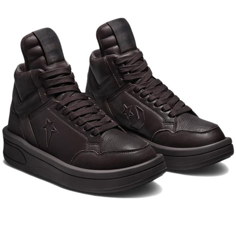 Rick Owens X Converse Drkshdw Turbowpn Mid Clay