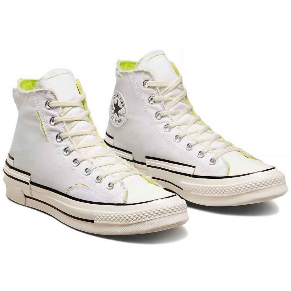 Chuck Taylor All Star 70 Hi Hacked Heel Edge Glow White Laser Lemon Egret