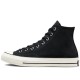 Chuck 70 Suede High Black White