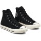 Chuck 70 Suede High Black White