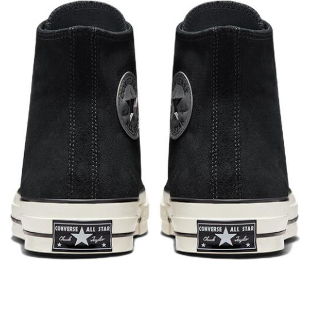 Chuck 70 Suede High Black White