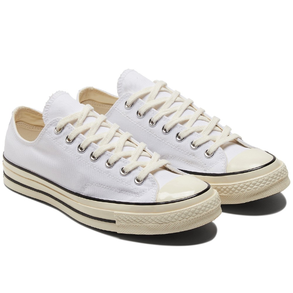 Chuck 70 Vintage White Black Egret