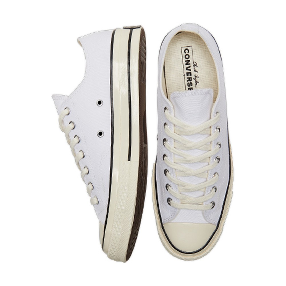 Chuck 70 Vintage White Black Egret