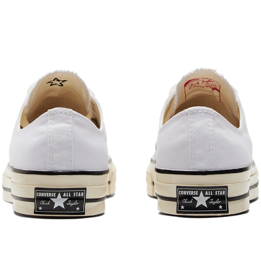 Chuck 70 Vintage White Black Egret