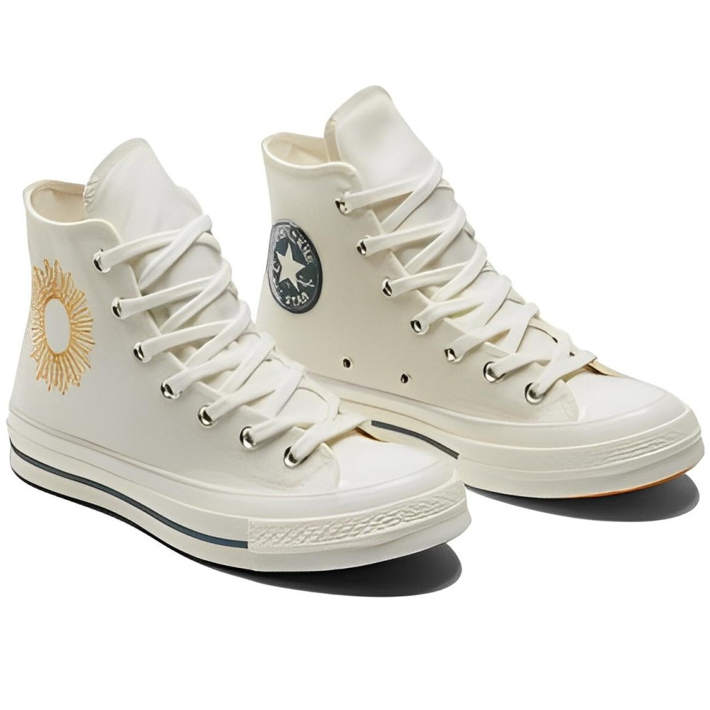Chuck Taylor All Star 70 High White Gold Women