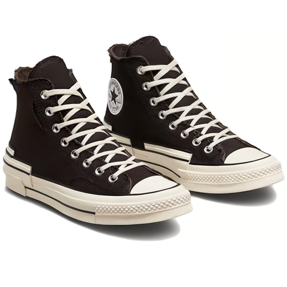 Chuck Taylor All Star 70 Hi Hacked Heel Edge Glow Velvet Brown Engine Smoke