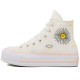 Women Chuck Taylor All Star Lift Platform High Floral Embroidery Women